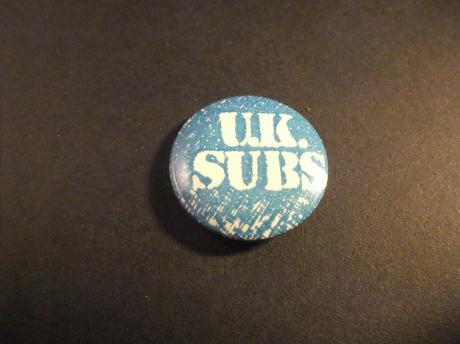 U.K. Subs Engelse punk band ( blauw)